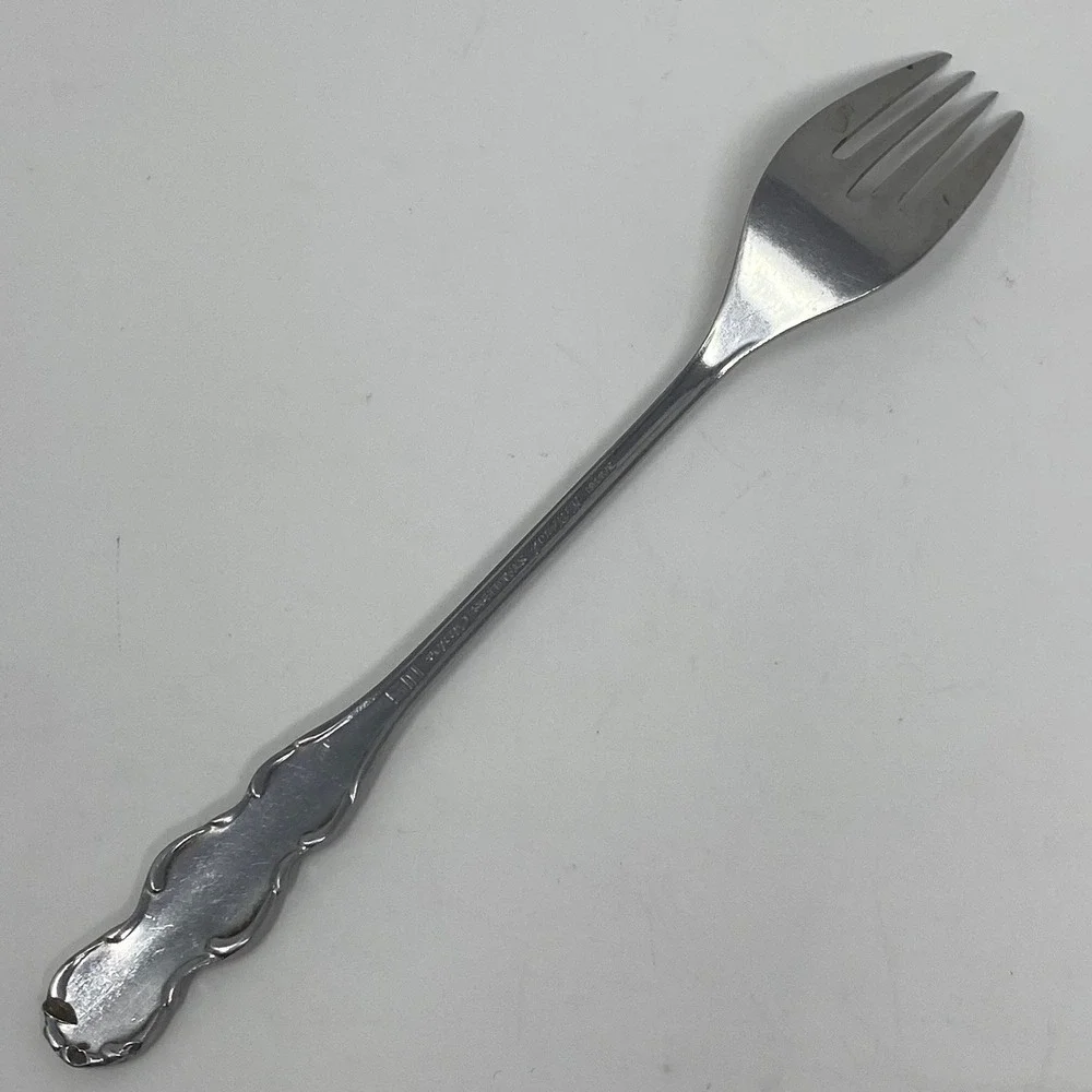 Vtg Rare National Stainless Clarice Rare Japan 1 Salad Fork